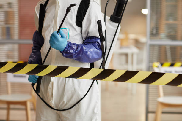 Professional Biohazard technician working in Morongo Valley, CA
